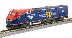 Kato 376115 - H0 - Diesellok GE P42 50. Anniversary Phase VI, Amtrak, Ep. VI